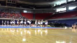Extreme routine 2013 alma Bryant varsity