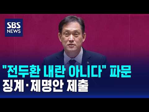 "Chun Doo-hwan's Actions Weren't Insurrection" Controversy... Disciplinary and Expulsion Motion F...