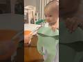 ちーちゃんの取った行動にママ感動。成長したね【1歳0ヶ月】#shorts #baby
