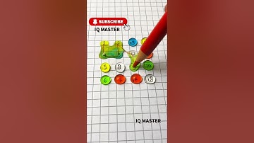 Draw a Checkered Path With Numbers 1 and 18? #drawing #line #maths #quiz #shorts