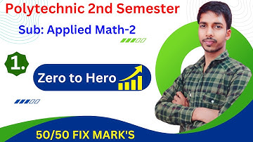 महा मैराथन  Applied Math-2 //Zero to Hero //applied math 2 polytechnic //Study PowerPoint