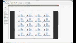 Business Card Imposition in Preps 8