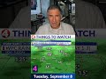 4 things to watch | 9-8-26