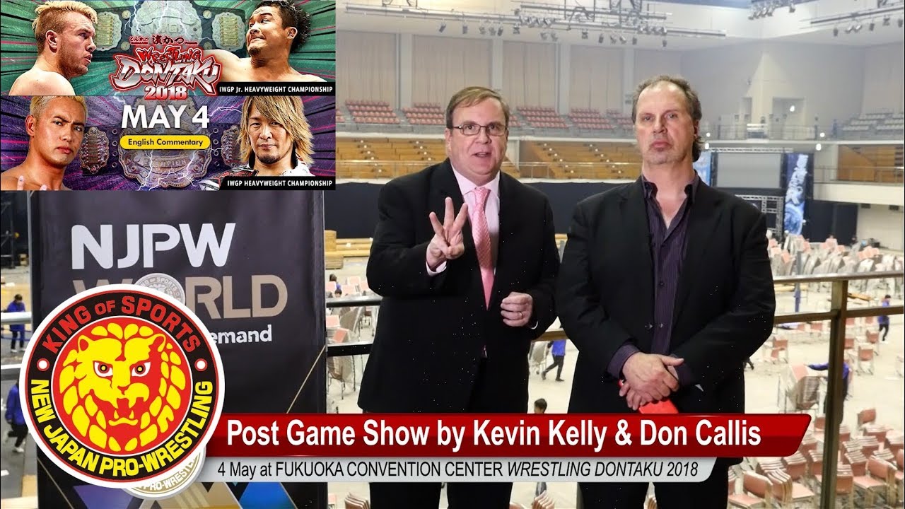 wwe raw 2019 new WRESTLING DONTAKU 2018 (May 4) - NJPW World's Post Game Show