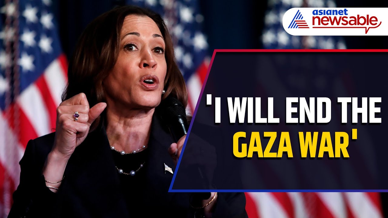 Harris Vows to End Gaza War In Appeal to Arab-American Voters ...