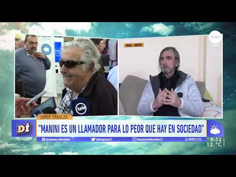 Jorge Zabalza: "No descarto que Manini Ríos y Radaelli hayan acordado algo con Mujica"