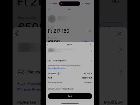 PayPal átváltási turpisság