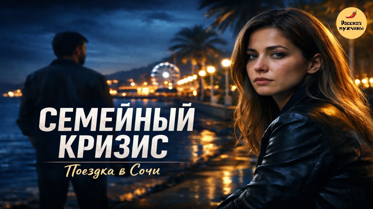 Семейный кризис. Чёрная полоса. Поездка в Сочи | Рассказ мужчины