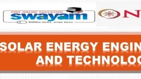 WEEK -6 💥💥💥 SOLAR ENERGY ENGINEERING AND TECHNOLOGY ASSIGNMENT