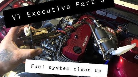 Vl Executive Part 9 Fuel System Clean Up