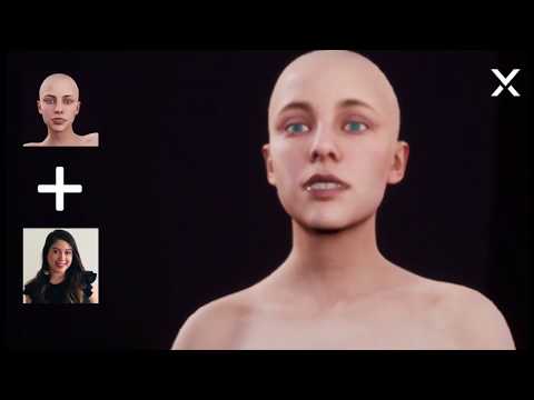 Face Segmentation - Synthetic Data - UE4