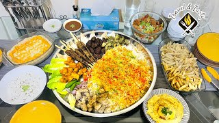 Dawat menu ideas | Arab Style Dawat plan | Most easy Mango Desert|