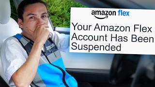 BRUH I GOT SUSPENDED FROM AMAZON FLEX