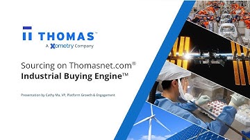 Industrial Buying Engineᵀᴹ : Search, Evaluate, Buy - Thomasnet.com® | Thomas Webinar | January 2023
