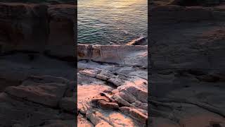 Sunset at Gagra travel travelvlog traveling sunset beaitiful viral nature gagra realnature