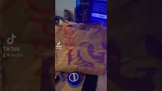 Late night #TacoBell run had to get the #steak #Quesadilla with extra jalapeño sauce! #shorts #fypシ