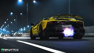 V12 F1 Sound! Lamborghini Aventador LP720-4 w/ ARMYTRIX Header-back Titanium Valvetronic Exhaust