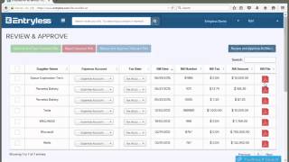 Entryless How To - Bulk Approval for Bills