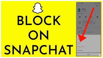 How To Block Friends On Snapchat (2023) | Block Someone On Snapchat (Quick & Easy)
