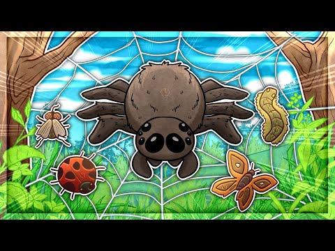 видео: I Became A Totally Accurate Spider and Ate Everything in Webbed