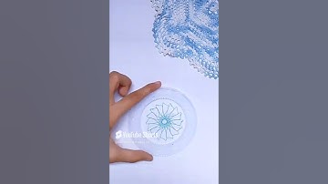 Amazing Spirograph 🩵✨ #shorts #ytshorts #viral #spirographart #yt