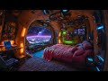 Orbital space shelter  living in relaxing space  soothing smooth orbital space sounds  10 hours