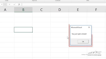 Microsoft Excel Event Handlers