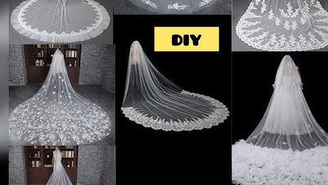 How To Make A Wedding Veil | Bridal Veil Sewing Tutorial | Easy DIY For Beginners And Experts 