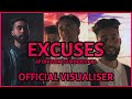 Excuses official visualiser  ap dhillon  gurinder gill  intense  dizzyvibes