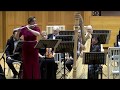 В.А. Моцарт Концерт для флейты и арфы с оркестром часть II