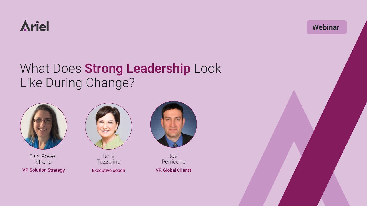 What does strong leadership look like during change? | Webinar