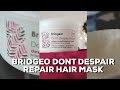 BRIOGEO DONT DESPAIR, REPAIR CONDITIONING HAIR MASK😍 | curly hair products for frizzy, damaged hair