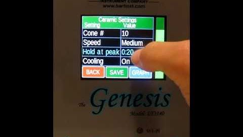 Bartlett Genesis/Genesis Mini | Ceramics Programming