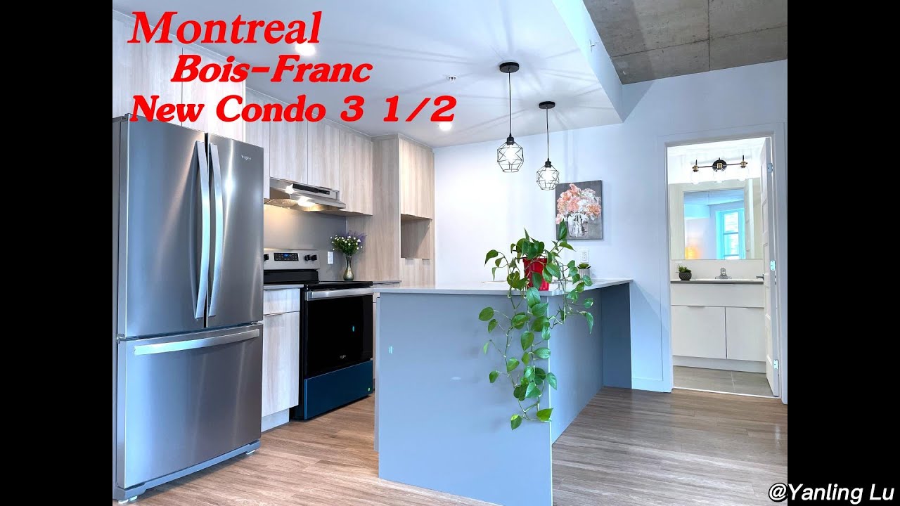 New Condo 3 1/2, BoisFranc, Montreal(SaintLaurent) , updated version