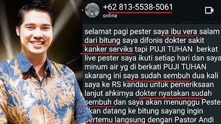 KANKER SERVIKS SEMBUH || OPEN PORTAL KEBAKTIAN ON SITE PASTOR ANDI BALIKPAPAN MINGGU PAGI PK 7 WITA