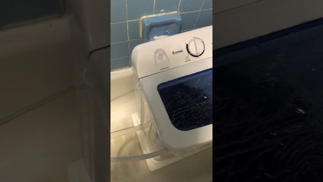 How to add water costway washing machine - YouTube Sound Of Running Water Behind Washing Machine