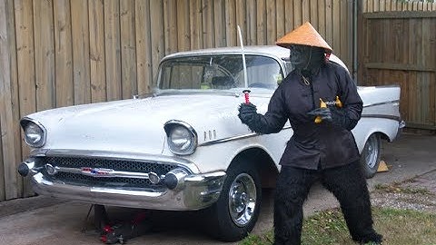 57 Chevy Steering Box Replace