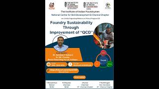 Webinar on Foundry Sustainability Through Improvement of “QCD”