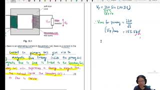 21.2b MJ19 P42 Q10 Transformer & AC Equation | A2 Alternating Current | CAIE A Level 9702 Physics