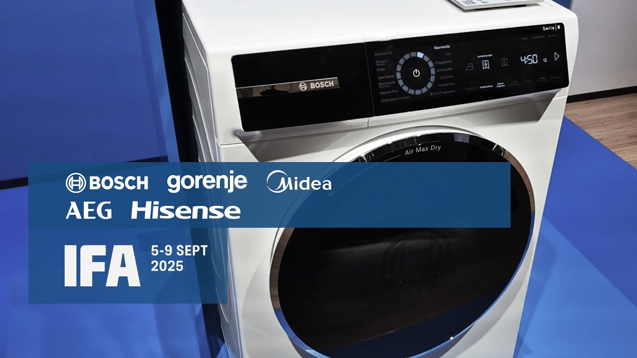 IFA 2025 - AEG, Bosch, Gorenje, Midea, Hisense