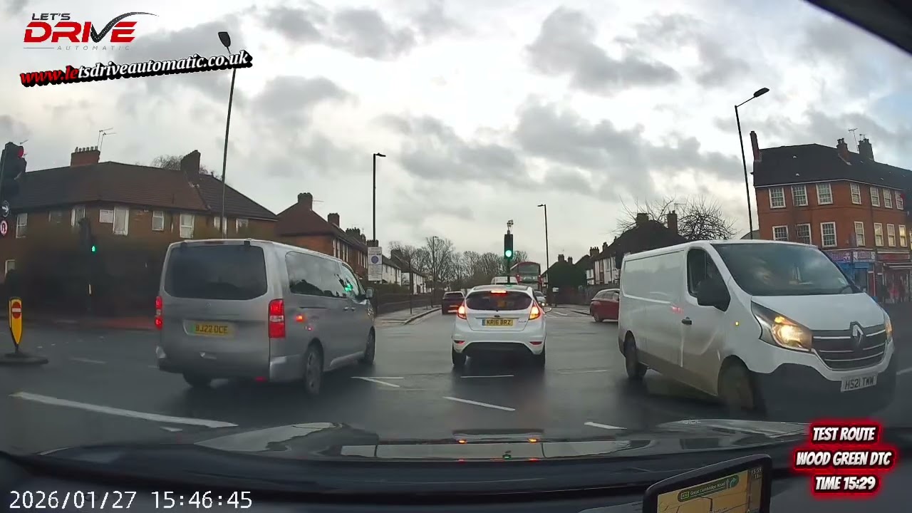 Test Route - Wood Green DTC! Time 15:29 