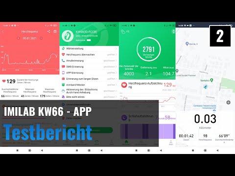 IMILAB KW66 im Test - Die Glory Fit App