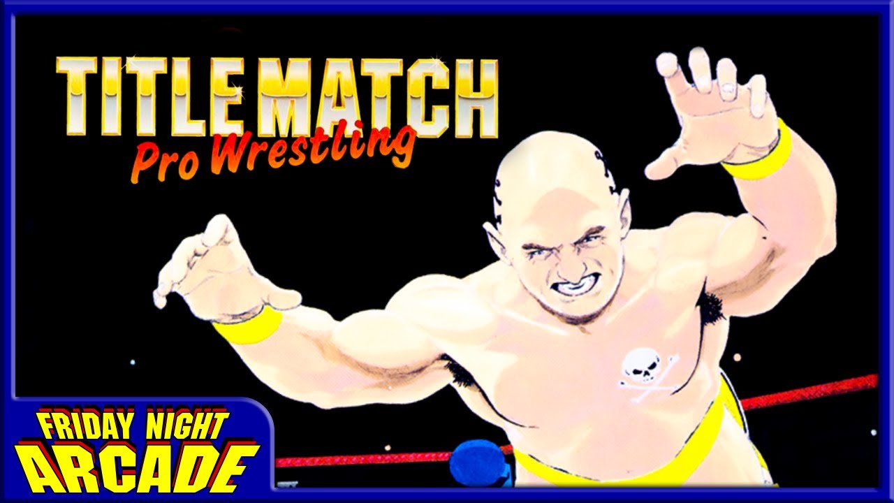 Title Match Pro Wrestling on Atari 2600 | Friday Night Arcade
