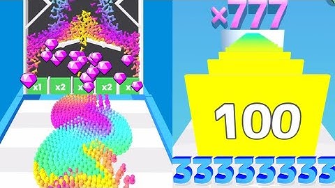 2048 | Number Master Run and Merge vs Canvas Run all levels gameplay #ballgamezone