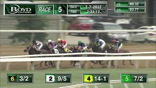 RACE 5 PROGRAM 7 7 2022