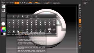ZBrush 4 - Circle and Square Masks