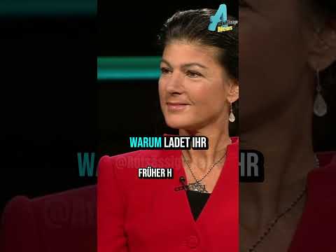 Sahra Wagenknecht Macht Markus Lanz Feuer Unterm Hintern Mehr Im Ganzen Video 