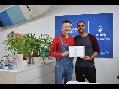 TEFL Madrid Academy graduate video