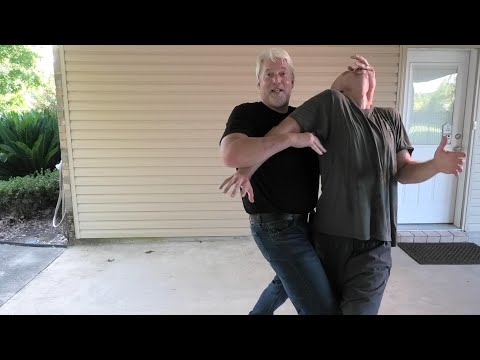 Two Defenses to the Rear Double Arm Hold in Bagua Kuntao Silat