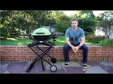 Weber Q: Portable Cart Demo and Review - YouTube
